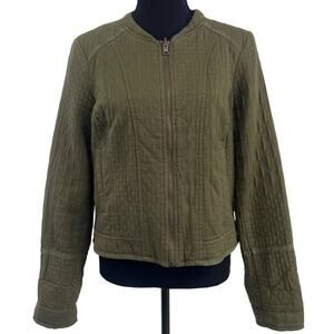 Olive Quilted Women's Jacket